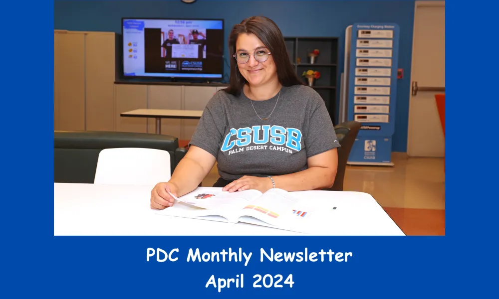 PDC monthly newsletter April 2024
